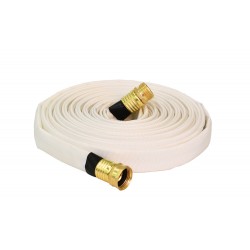 Forest-Lite™ Mop-Up™ 100 ft Available Lengths White Fire Hose