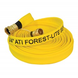  Forest-Lite™ Mop-Up™ 100 ft Available Lengths Yellow Fire Hose