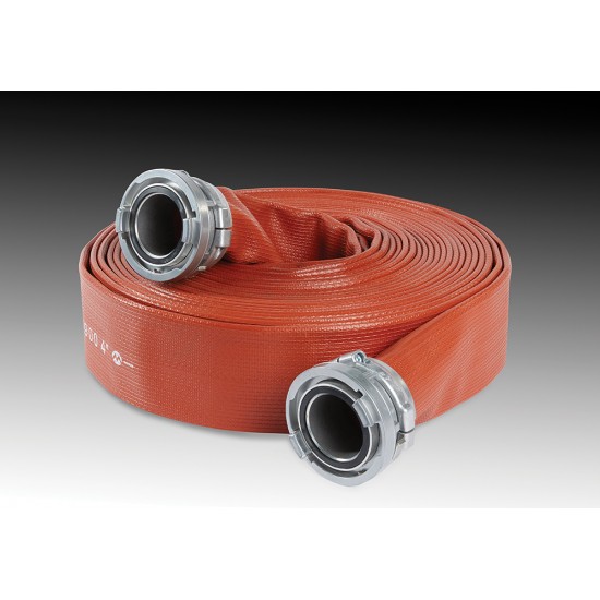  Armtex® Jafrib® , 2 1/2 in. Size,Layflat Fire Hose - Assembled Lengths