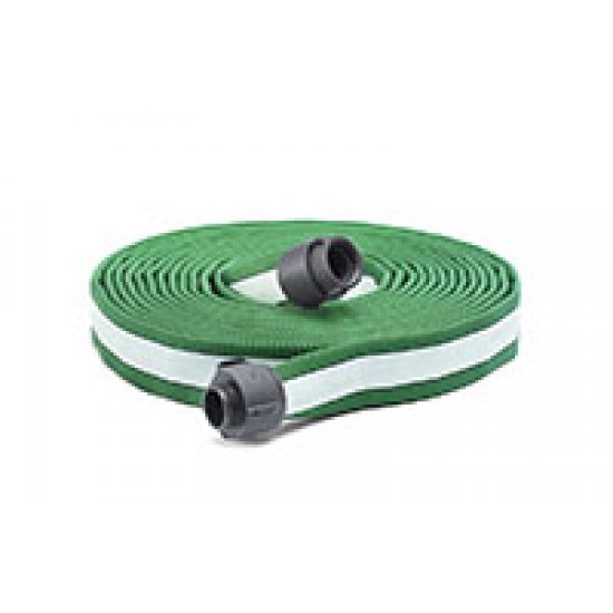 Armtex® HP™ 50 ft Available Lengths, 1 3/4 in. Size, and NPSH Liberator Coupling Type Green KFP's Most Advanced Structural Firefighting Attack™ Line Fire Hose