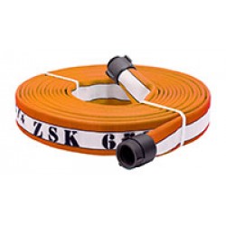 Armtex® HP™ 100 ft Available Lengths, 1 3/4 in. Size, and NPSH Liberator Coupling Type Orange KFP's Most Advanced Structural Firefighting Attack™ Line Fire Hose